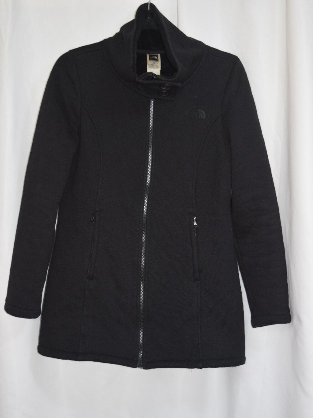 The North Face Caroluna Quilted Fleece Lined Jacket Black M